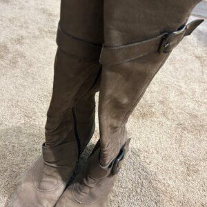 Paul Green Munchen NuBuck Suede Tall Boots Paul Green US size 9.5 UK size 6.5